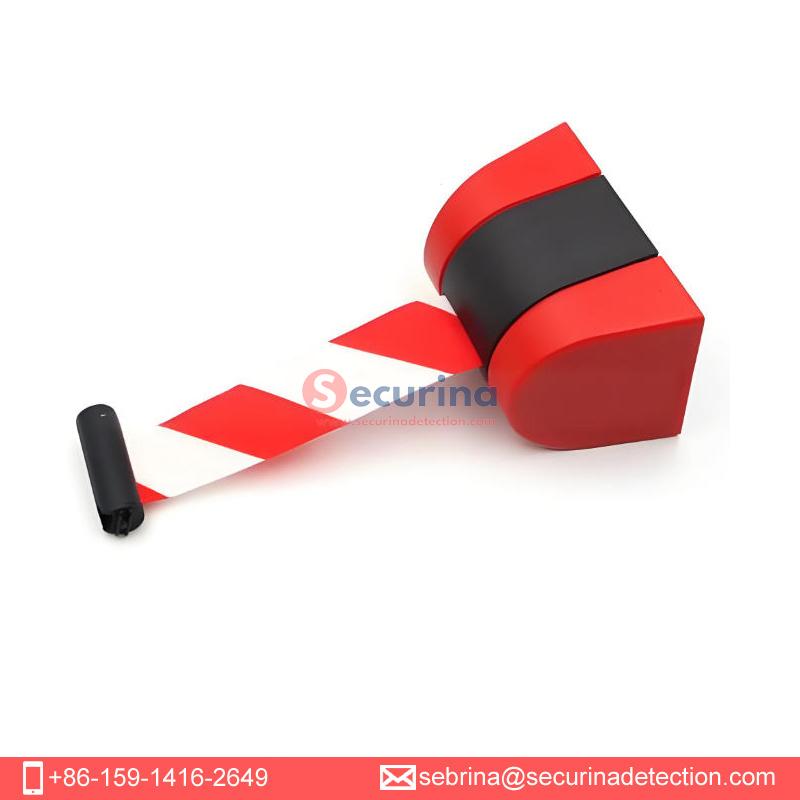 Securina Wall-Mounted Retractable Belt Barrier – Safety Crowd Control Queue Divider